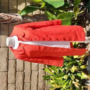 See By Chloe Red Jacket Coat Size 4